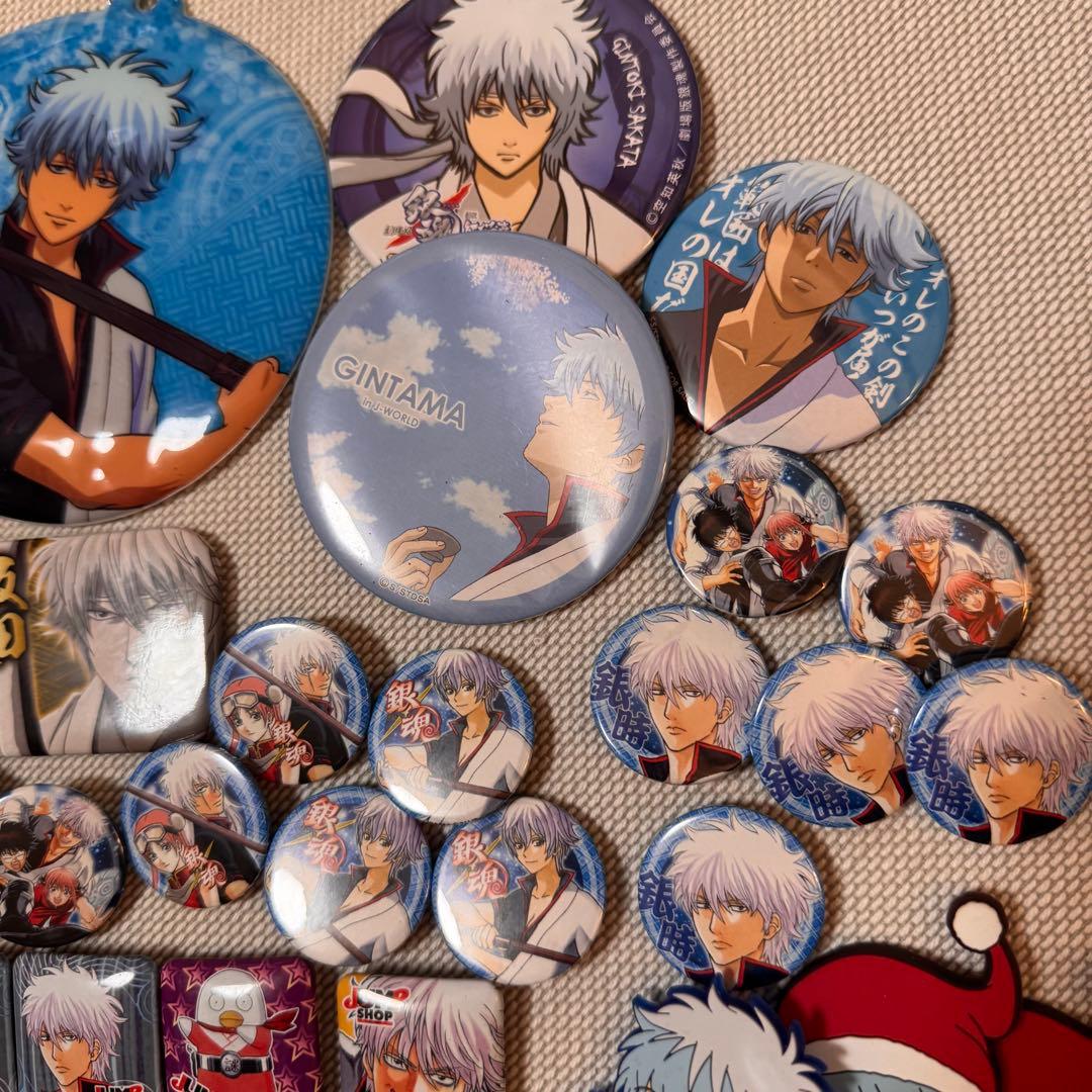 銀さん 銀魂 万事屋セット バッジ・