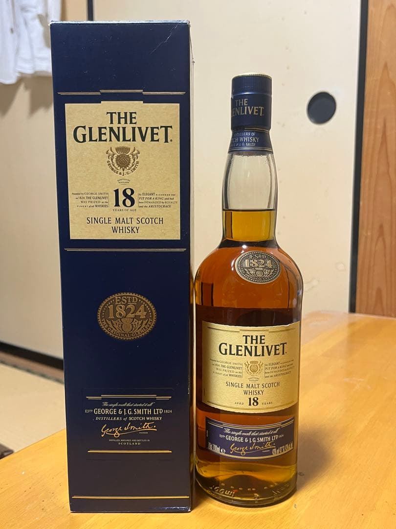 グレンリベット 18年 旧ボトル - メルカリ