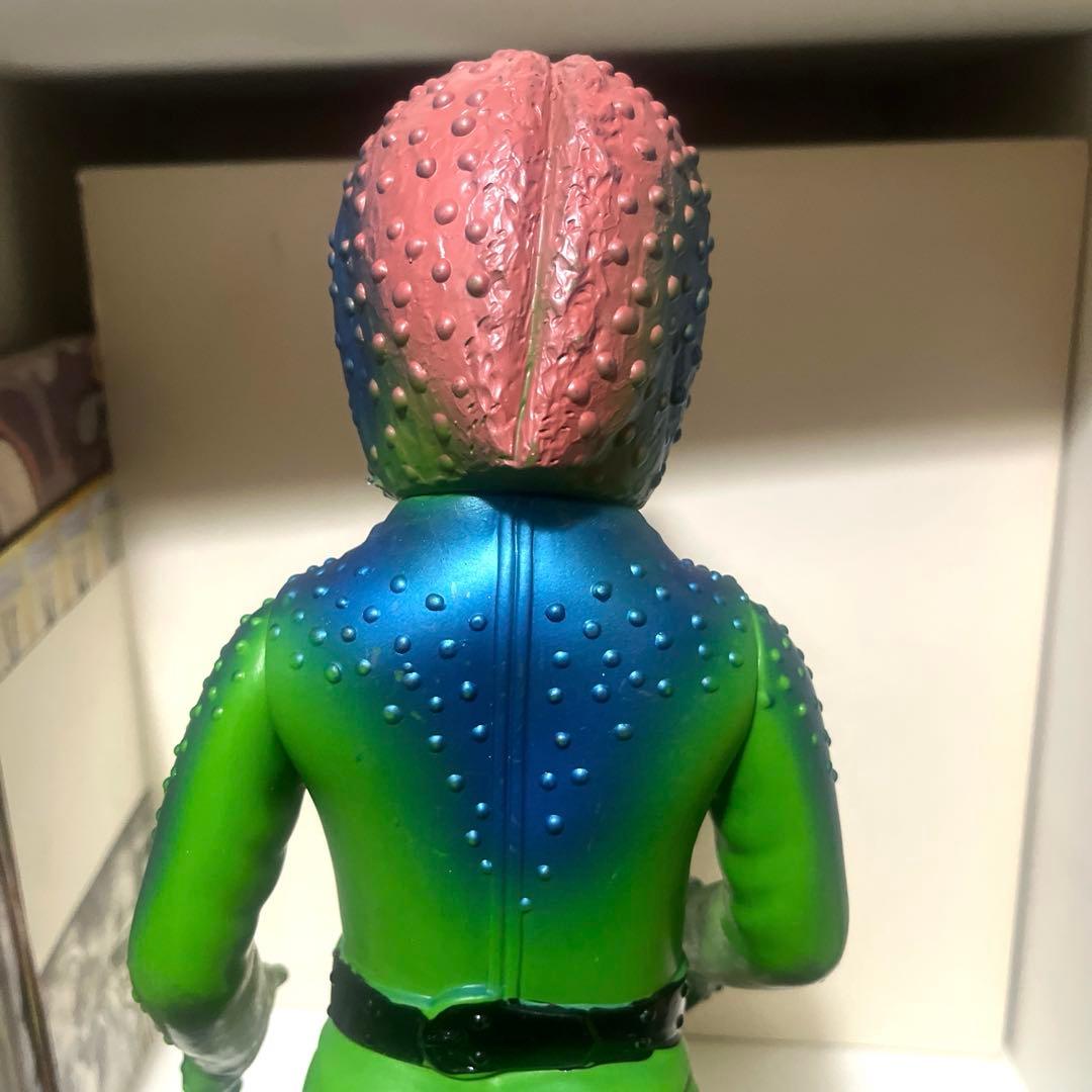 旧バンダイ製 死神カメレオン キングサイズ 美品 ソフビ フィギュア 怪人