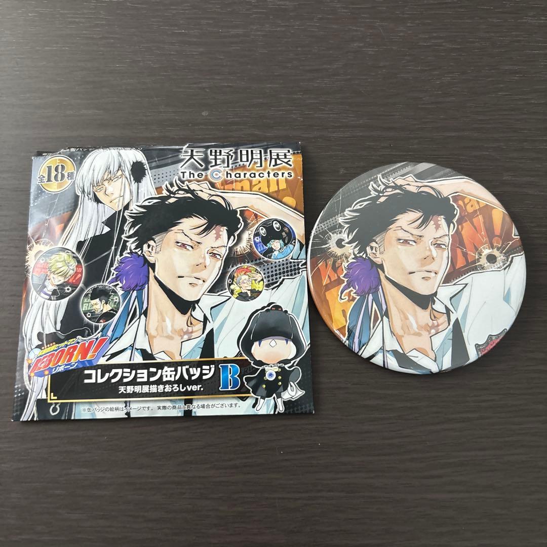 家庭教師ヒットマンREBORN！天野明展 缶バッジ ザンザス