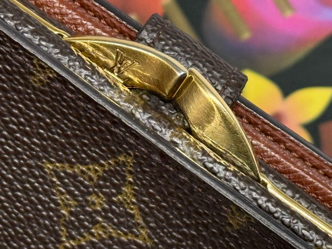 ルイヴィトン　モノグラム　ポルトモネ・ビエ　ヴィエノワ　がま口付き財布