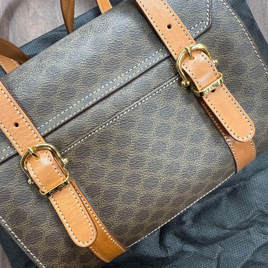 セリーヌ MC1412 トリオンフ マカダム 90s 箱・鑑定書付き 美品