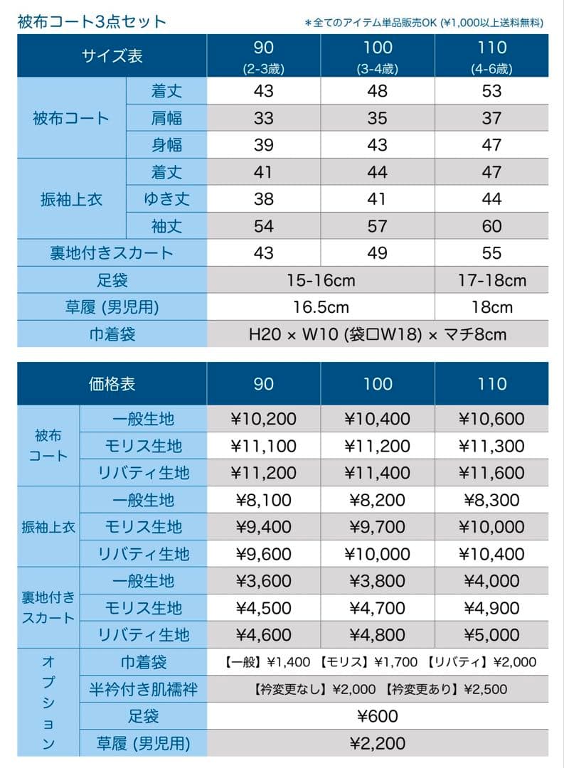 のん木★［おまとめ］二部式着物 + 羽織袴3点セットꕤハンドメイドꕤ七五三
