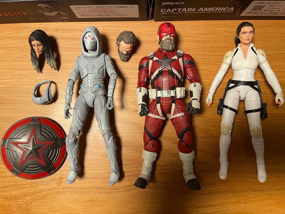 サンダーボルツ マーベルレジェンド レッドガーディアン s.h フィギュ