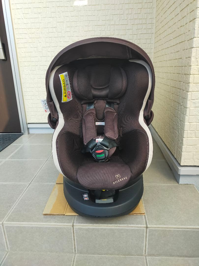 エールべべ チャイルドシート クルット3iプレミアム マロンブラウン