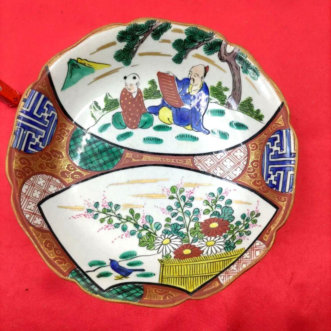 九谷焼 古九谷 青九谷 庄三 なます皿 小皿 小鉢 6寸皿5客セット - メルカリ