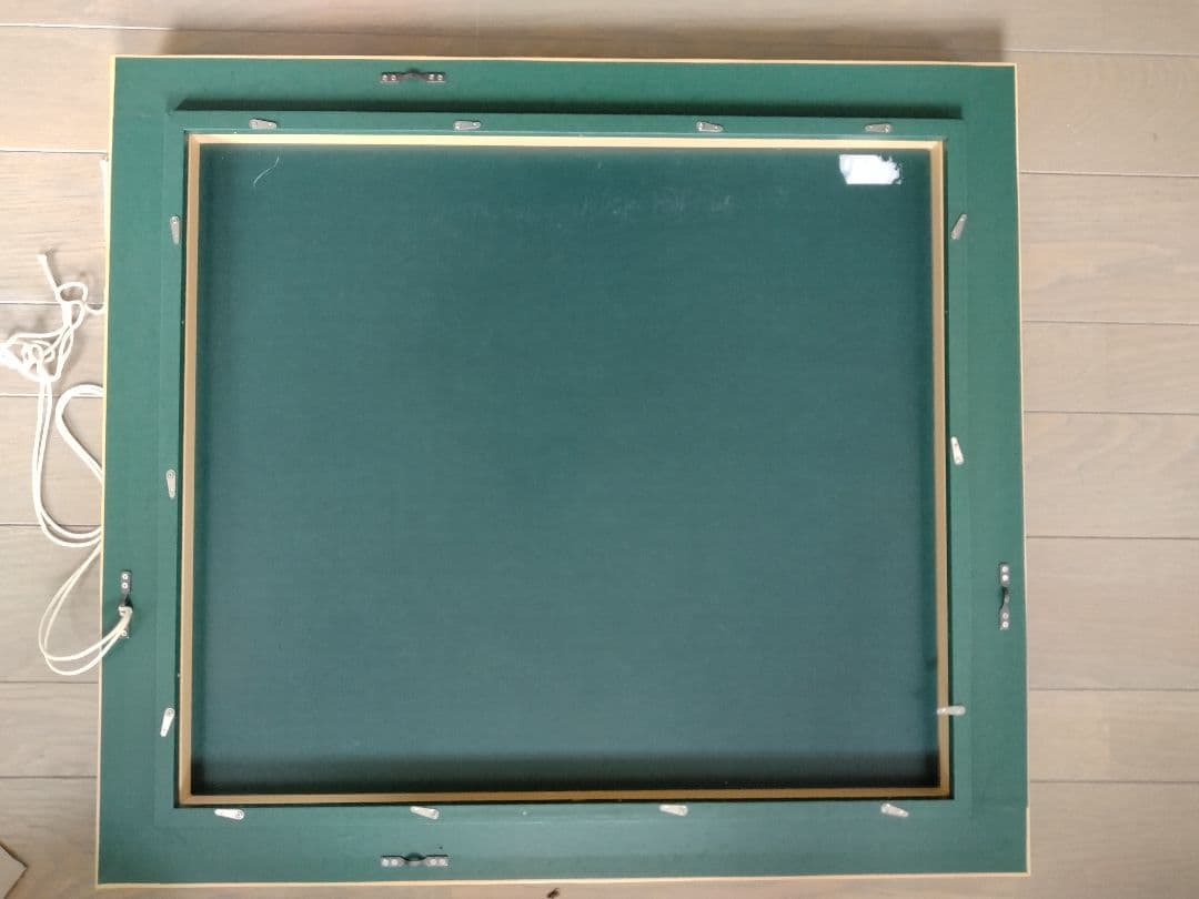 パールグリーン 油彩額縁 F10サイズ