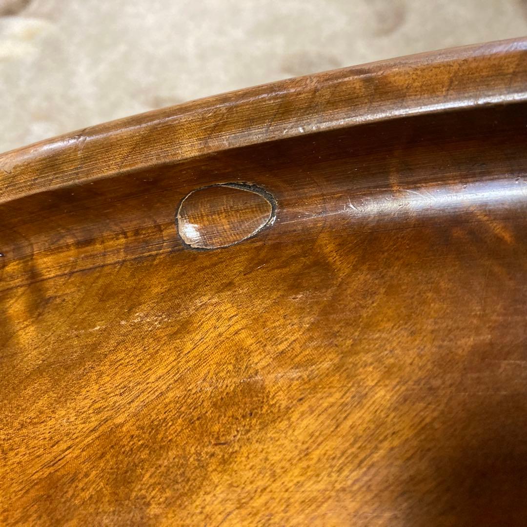 木製一枚板 コタツ板 ビンテージ希少82cm 銘木一枚板、一枚板