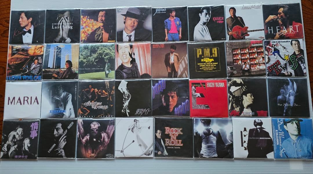 ★矢沢永吉★　レコードコースター32枚 ☆矢沢永吉☆ レコードコースター32枚