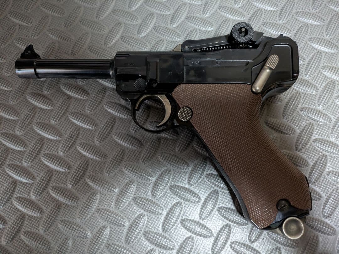 マルゼン ライブカート 排莢式 ルガーP08 豪華フルセット部品取り2丁付き