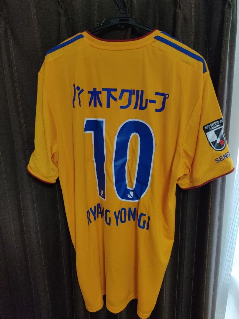 ベガルタ仙台2022年ユニフォーム 梁勇基選手 背番号10 4XO