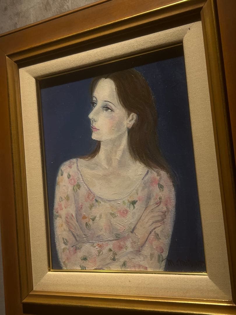 松野真理【コレット】肉筆油彩画