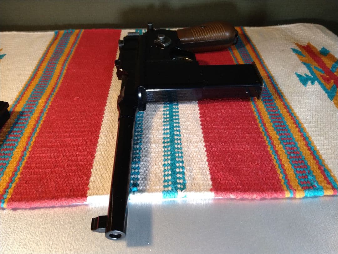 外観は極美品！フジミ模型製モーゼルM712 ガスガン！ガス漏れのため要