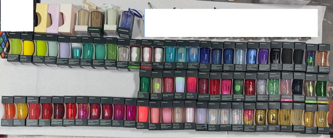 フルセット [77個] スターバックス コールドカップ キーホルダー