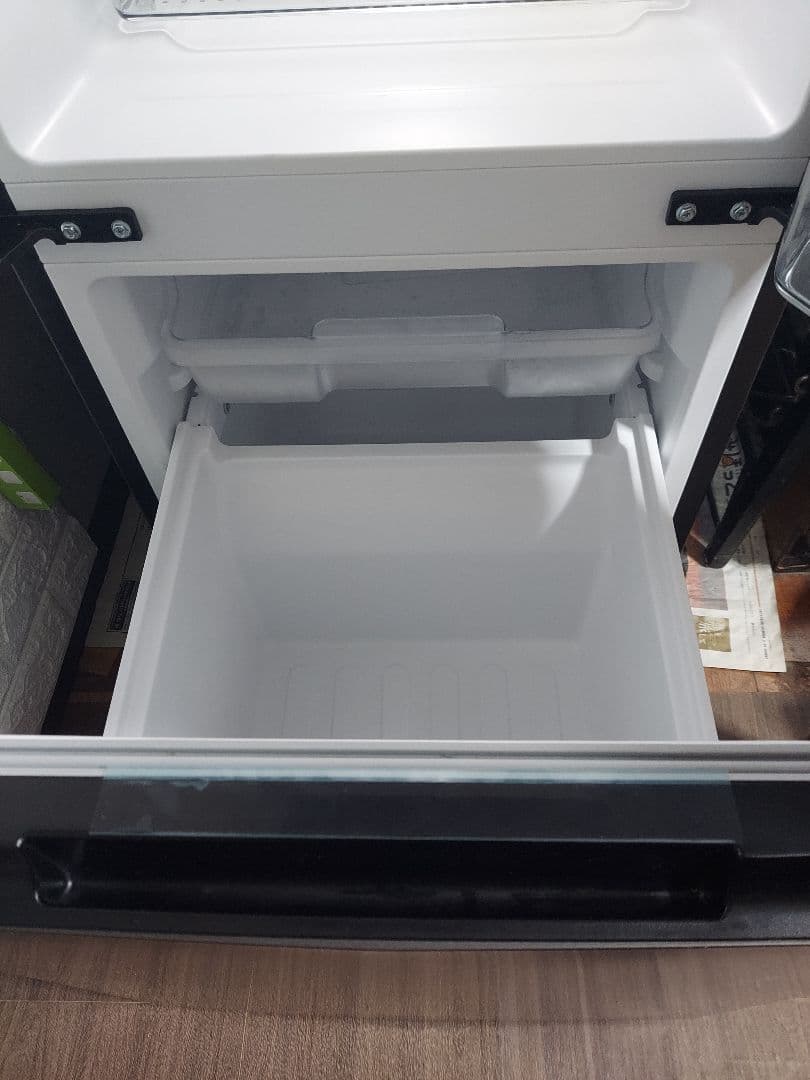 【極美品】2024年製 SHARP 冷蔵庫 SJ-D15K-H 152L