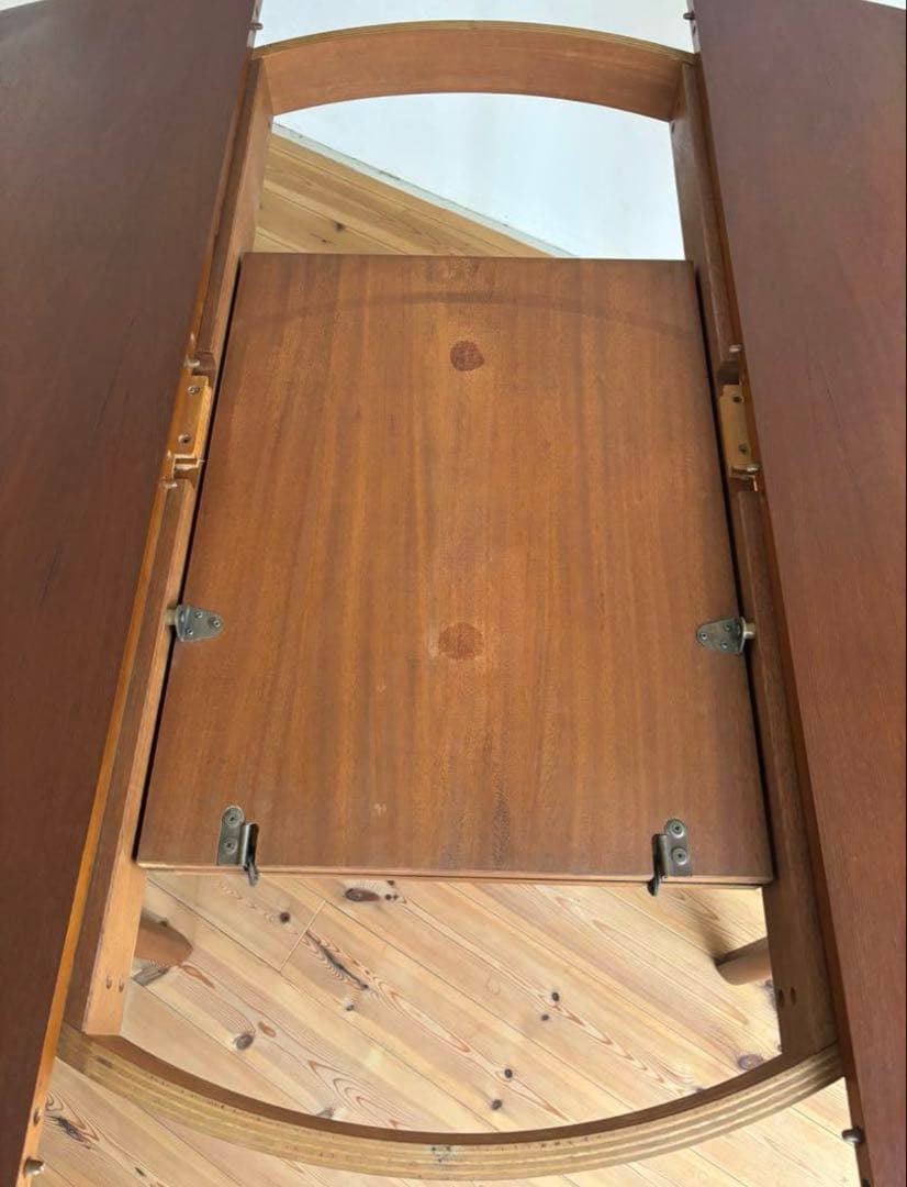 【8/23まで】nathan/ネイサン　ラウンドエクステンションテーブル