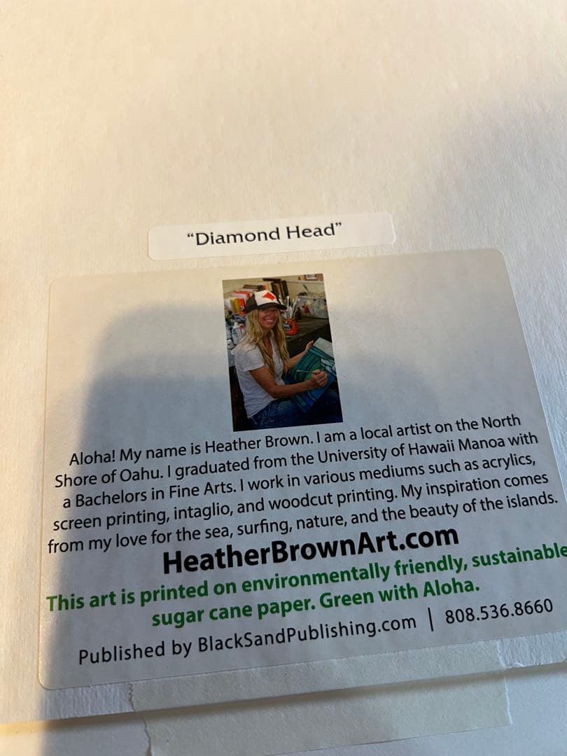 Heatherbrown ヘザーブラウン 絵画 ハワイ購入　セット