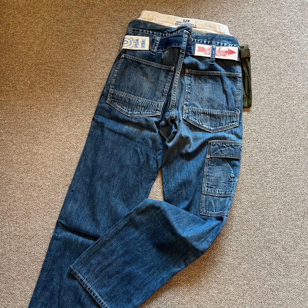 《美品》デニムアンドダンガリー　ボトムス　140cm 2本セット
