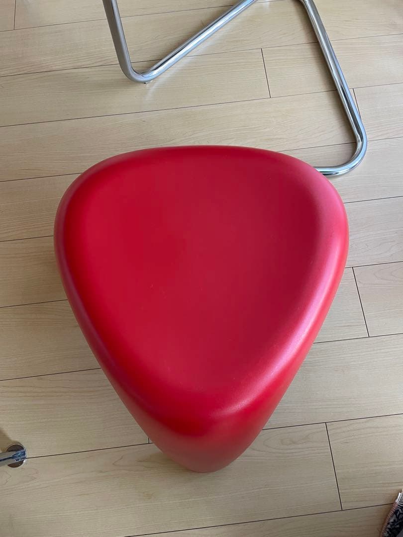 【廃版カラー定価1.87万】Vitraヴィトラ製エレファントスツール 柳宗理　赤
