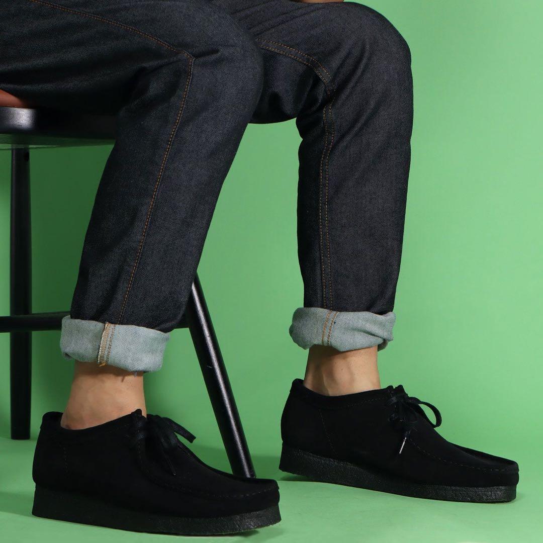 Clarks クラークス wallabee スエード レザー ワラビー シューズ