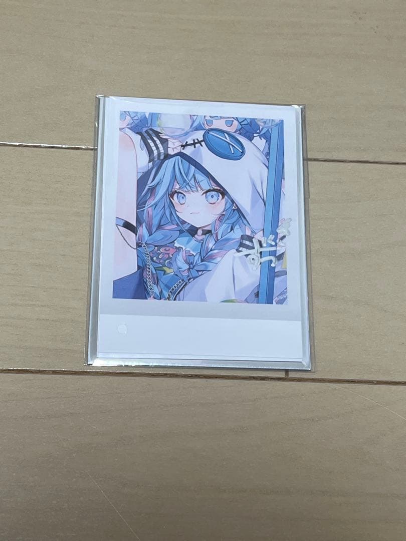 ホロライブ 水宮枢 誕生日記念2025 直筆サイン入りチェキ風カード