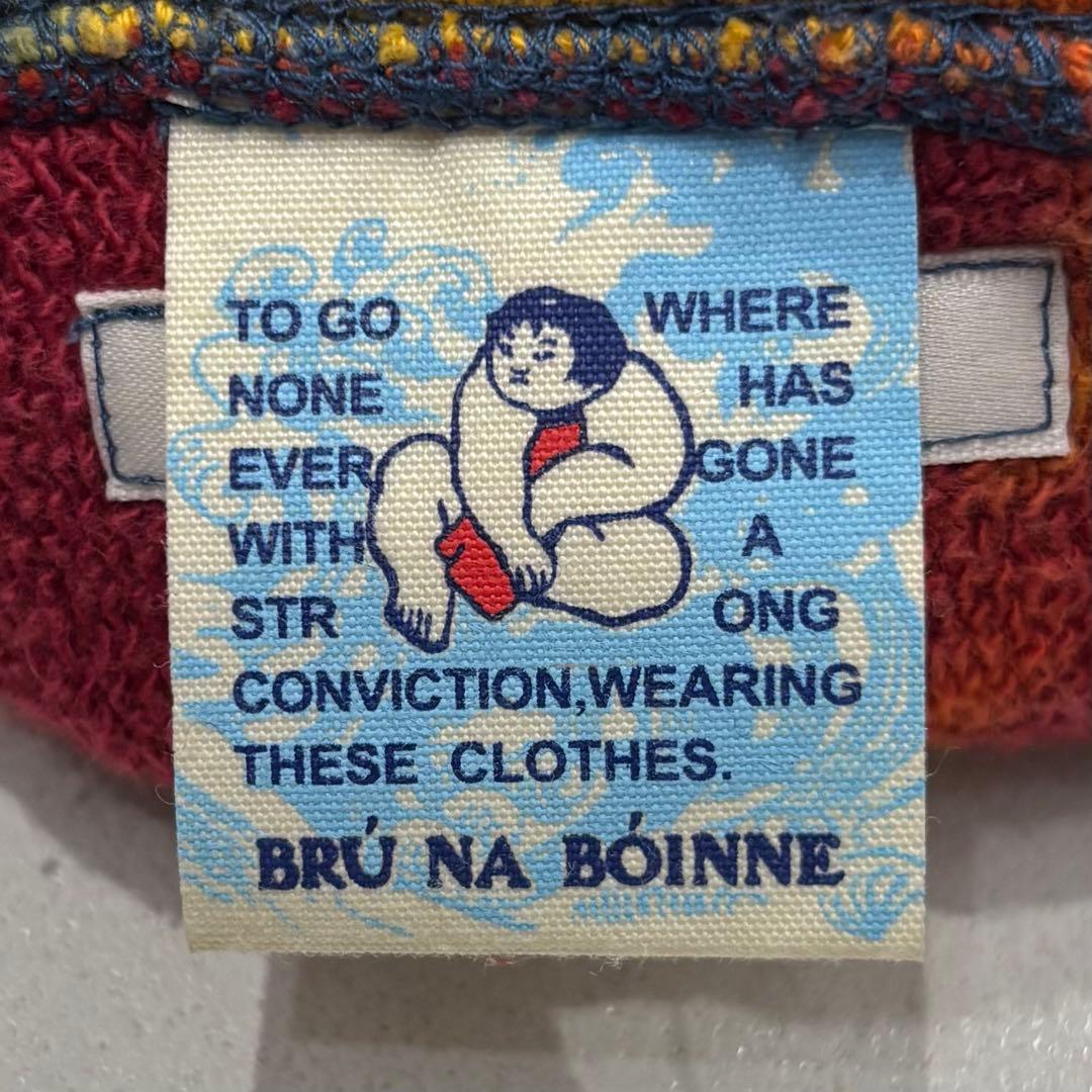 美品 京都伊勢丹 限定 ブルーナボイン タイダイ 染めスウェット パーカー XL