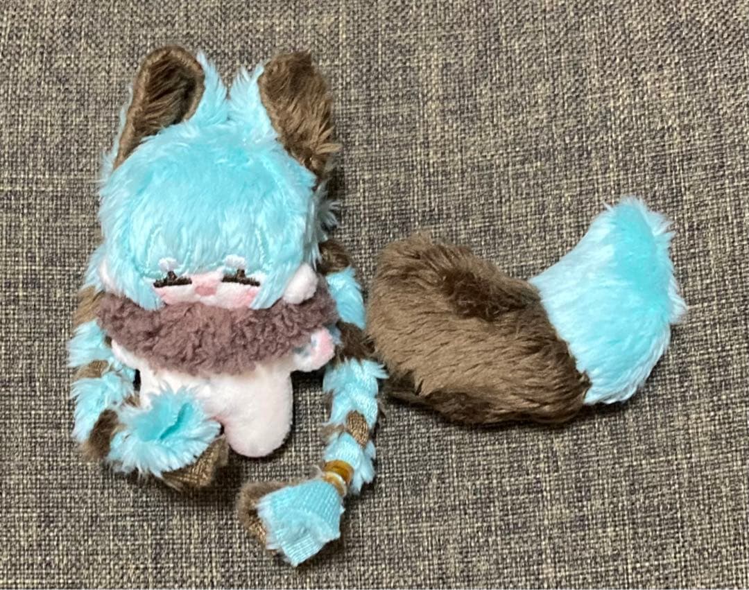 自作ぬいぐるみ・チョコミントの女の子2