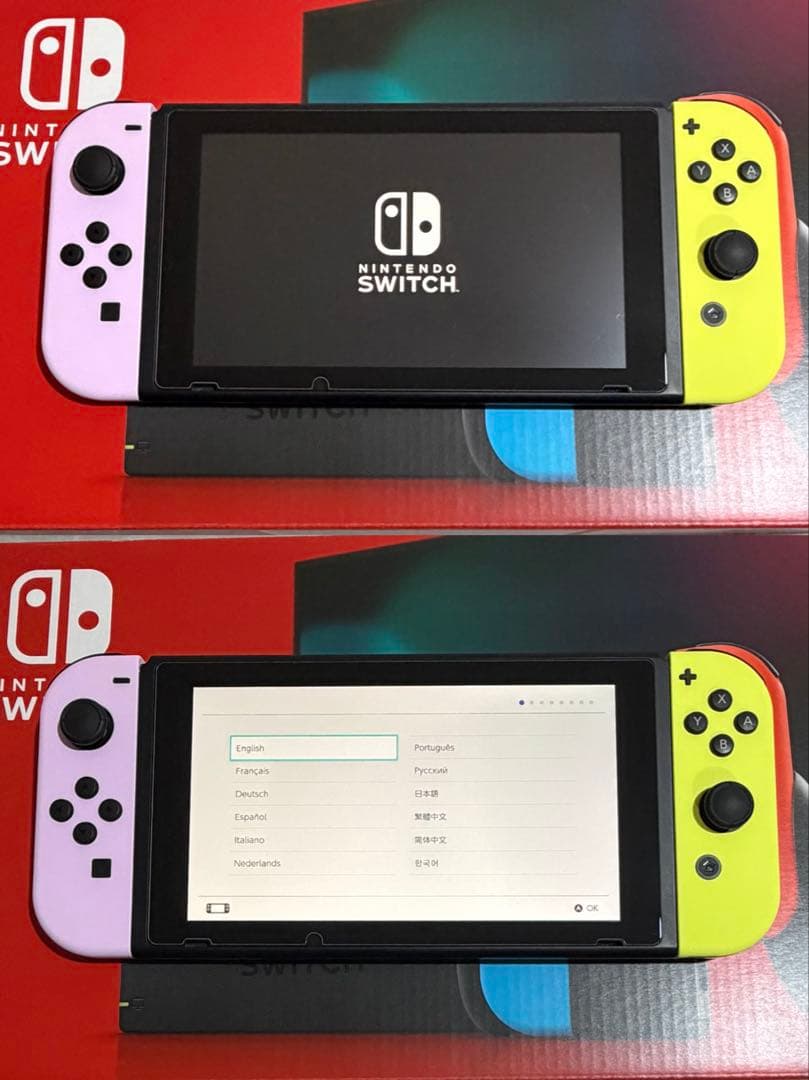 Switch 本体 バッテリー強化版 SDカード付き