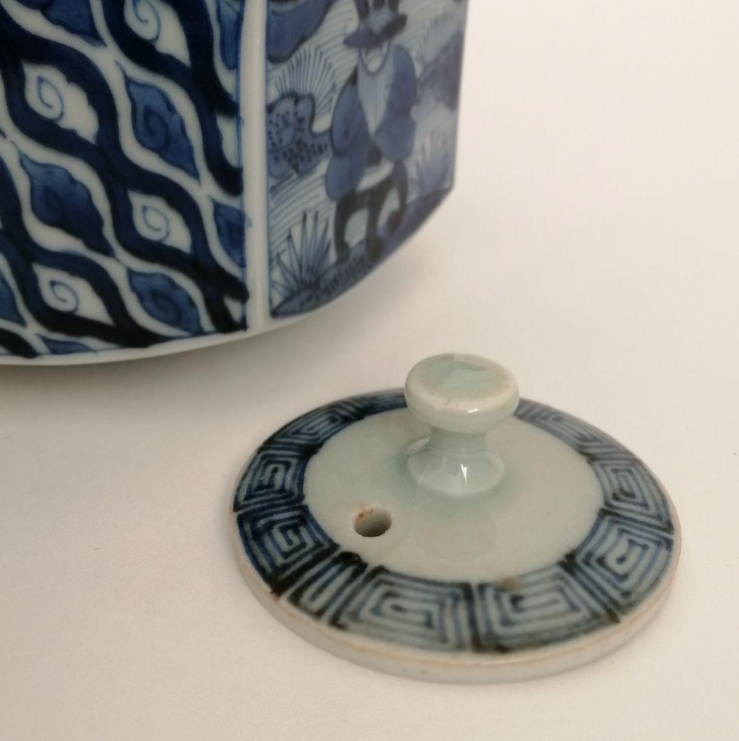 湖東焼 染付 六角 銚子 - メルカリ