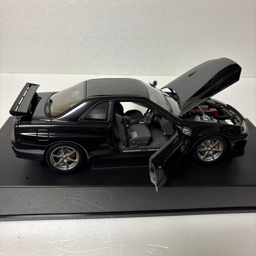 ミニカー NISSAN SKYLINE R34 GTR V-SPEC II