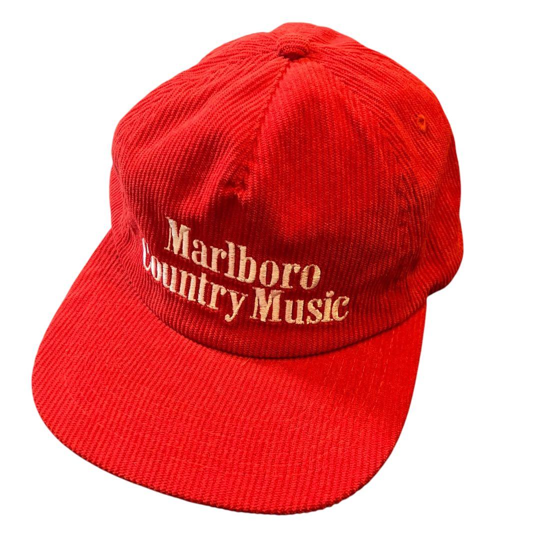 Marlboro マルボロ コーデュロイ キャップ 90s ビンテージ 企業 - メルカリ