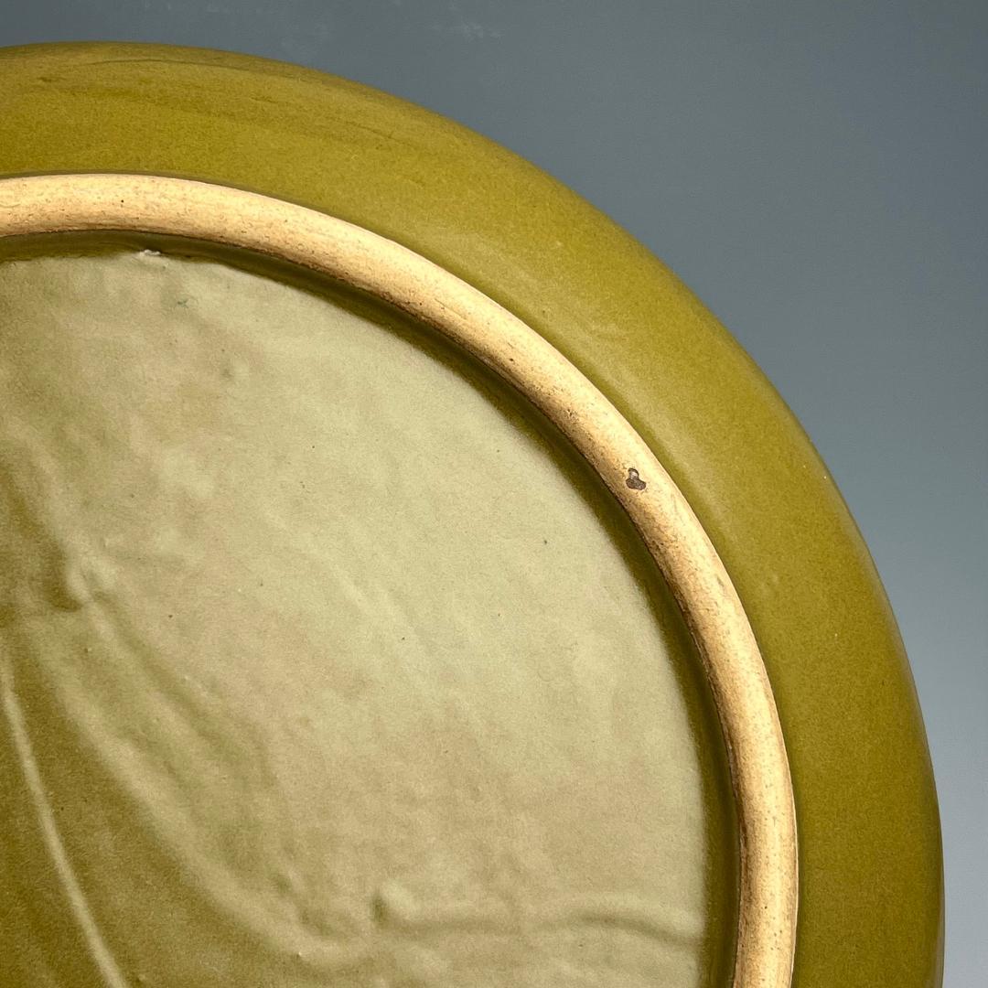 蕎麦釉 茶葉末釉水盤 中国古玩 中国美術 唐物 擺件