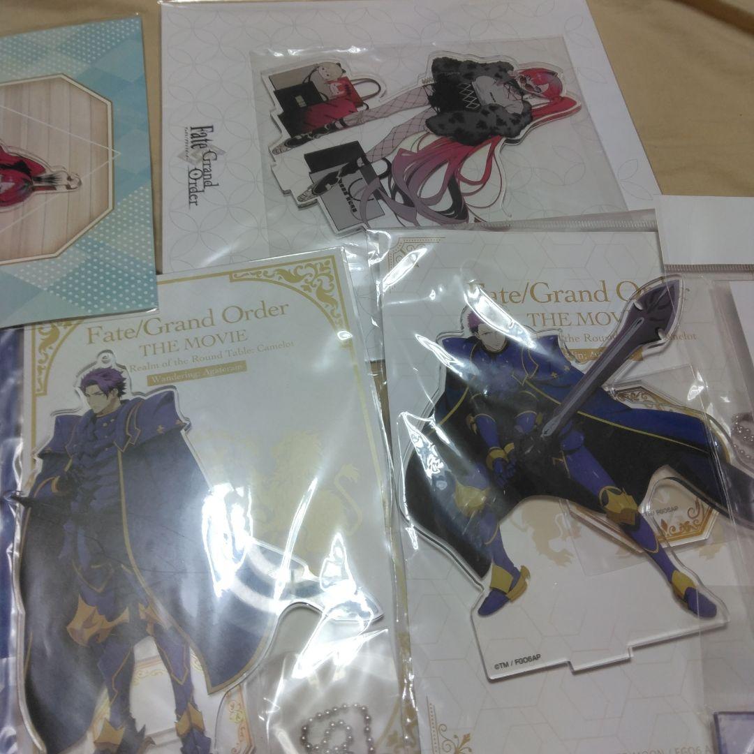 FGO　アクリルスタンド　ランスロット　ガヴェイン　トリスタン　トネリコ