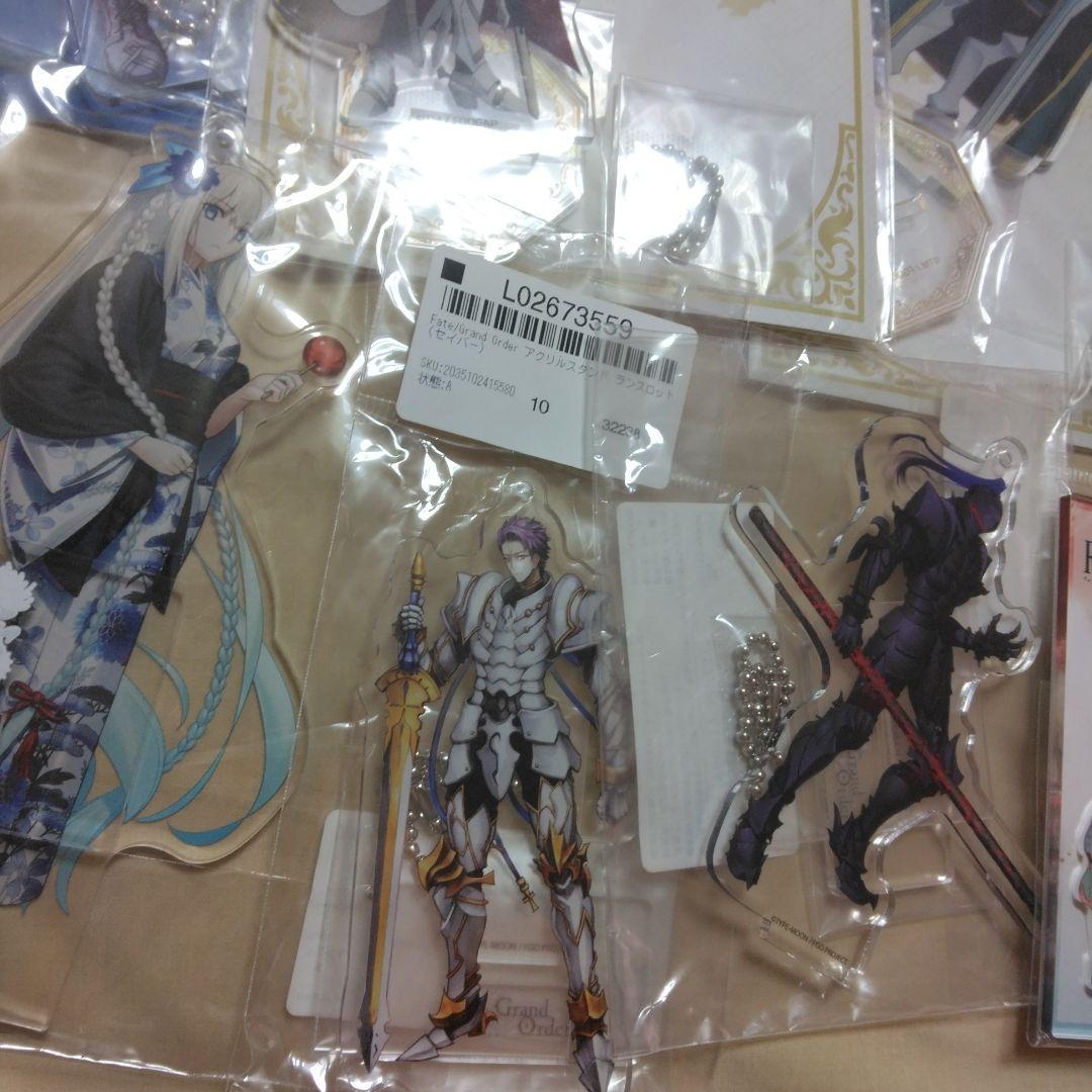 FGO　アクリルスタンド　ランスロット　ガヴェイン　トリスタン　トネリコ