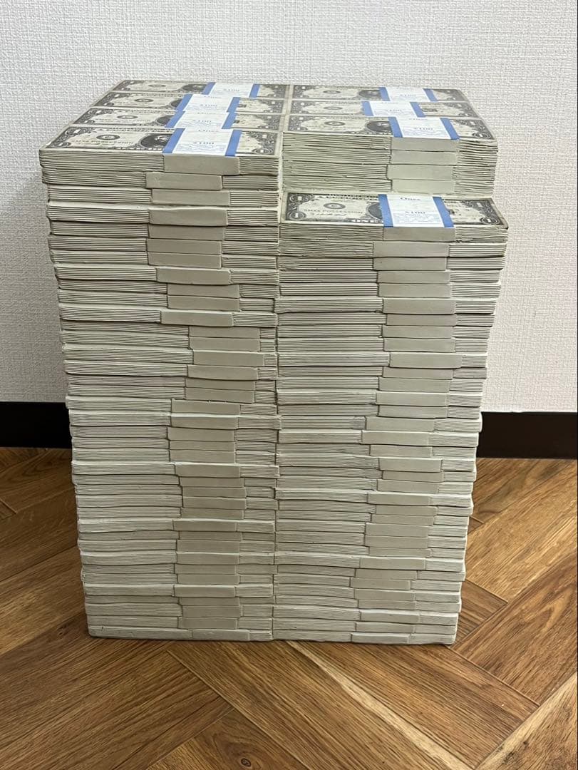 ★希少品★セントマイケル×河村康輔　ドル札　スツール　インテリア