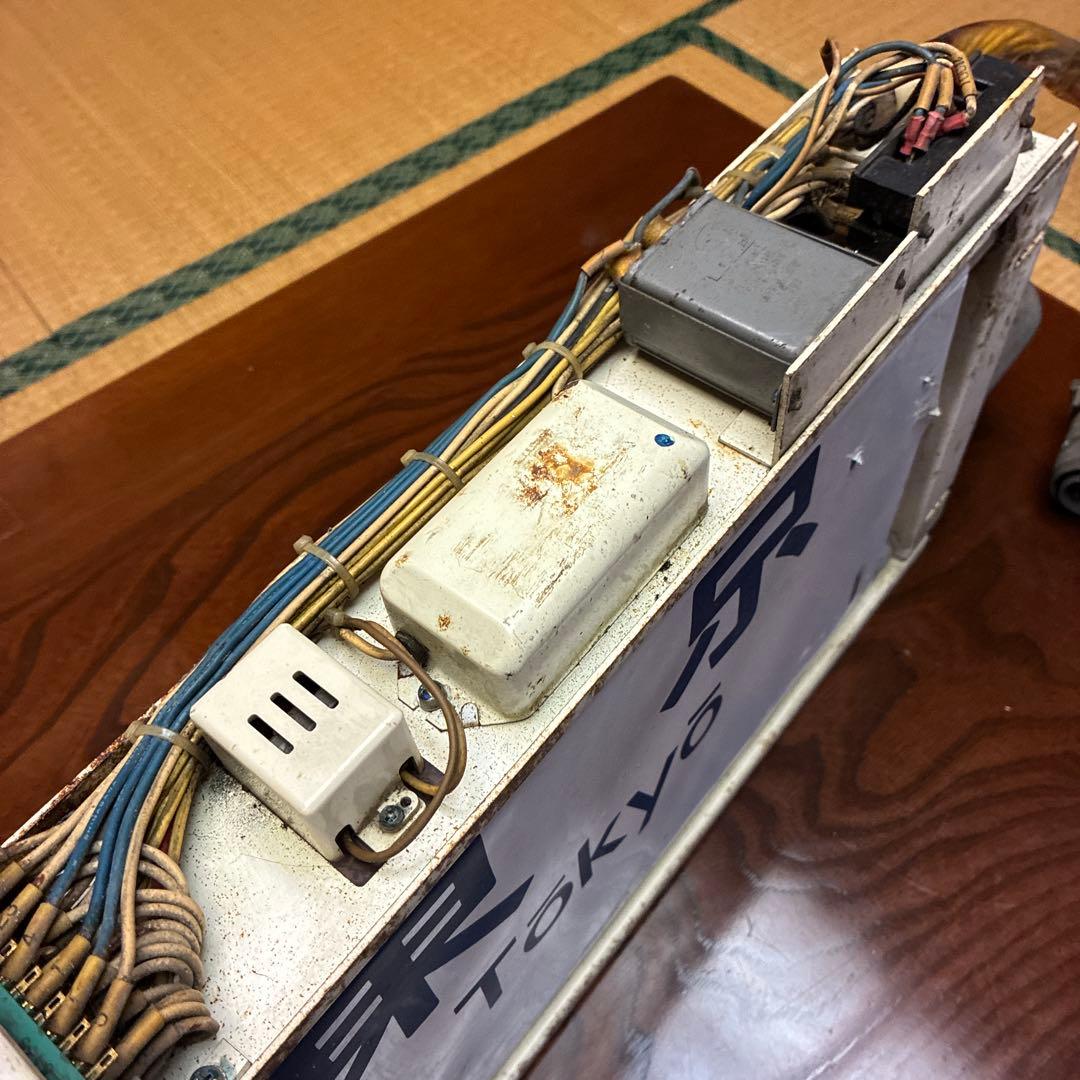 新幹線ひかり　行先表示器　JR 国鉄　鉄道部品　鉄道グッズ　鉄道廃品