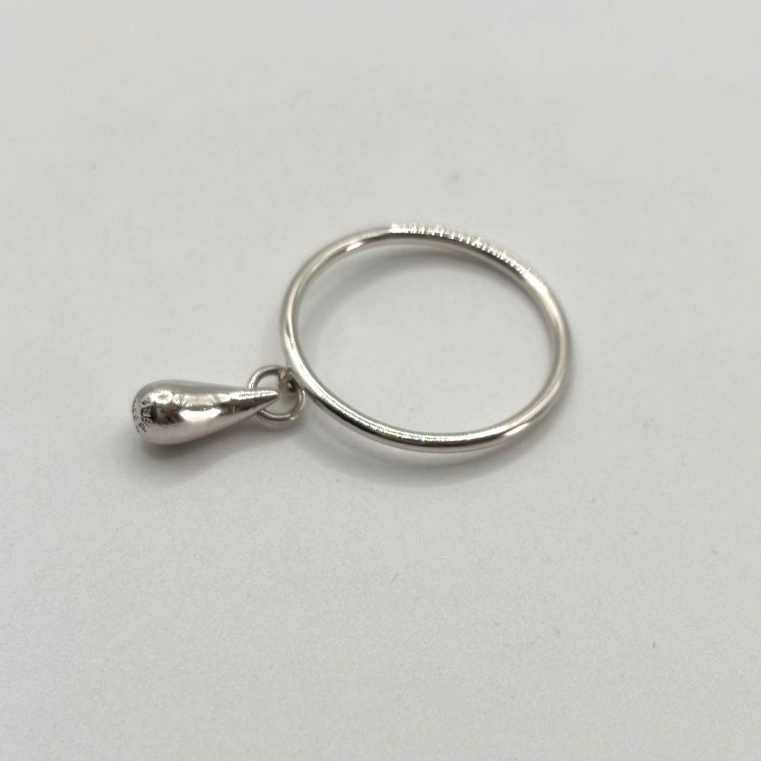 【本日迄】 TIFFANY&Co. ティアドロップリング　12号 925