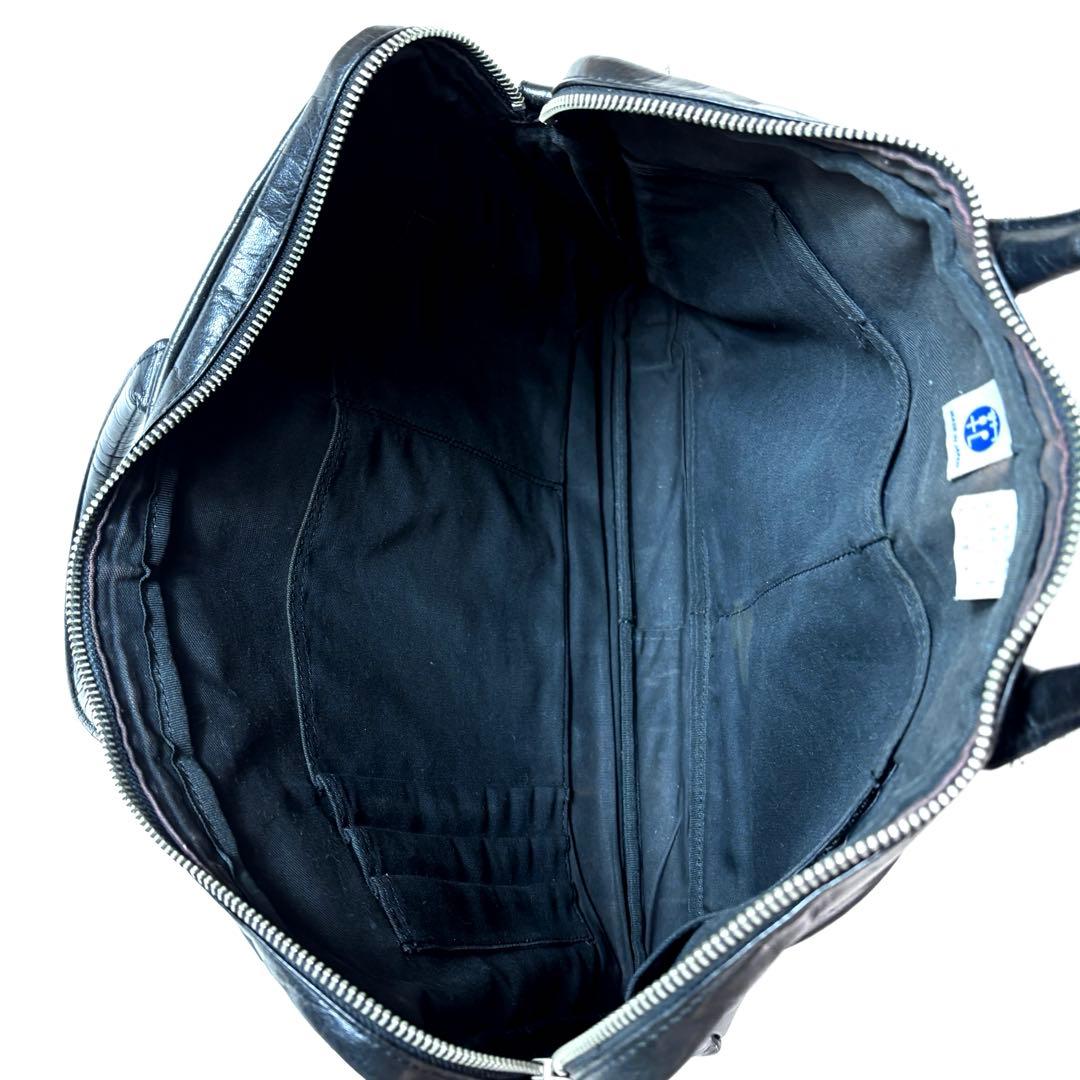 【希少】 PORTER オールレザー 2WAY ブリーフケース ビジネスバッグ