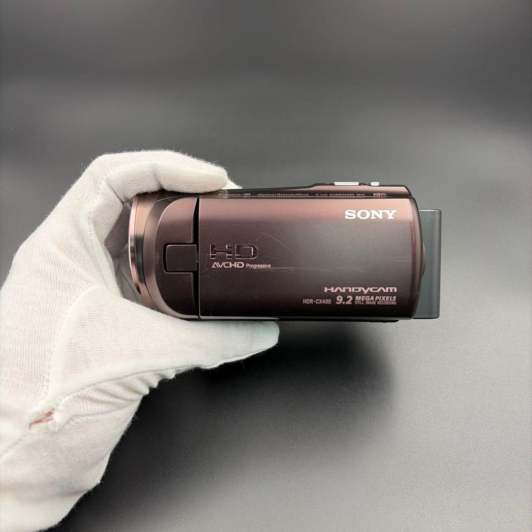 SONY HDR-CX480 ブラウン ソニー ビデオカメラ HD