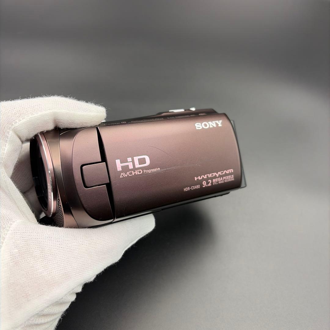 SONY HDR-CX480 ブラウン ソニー ビデオカメラ HD