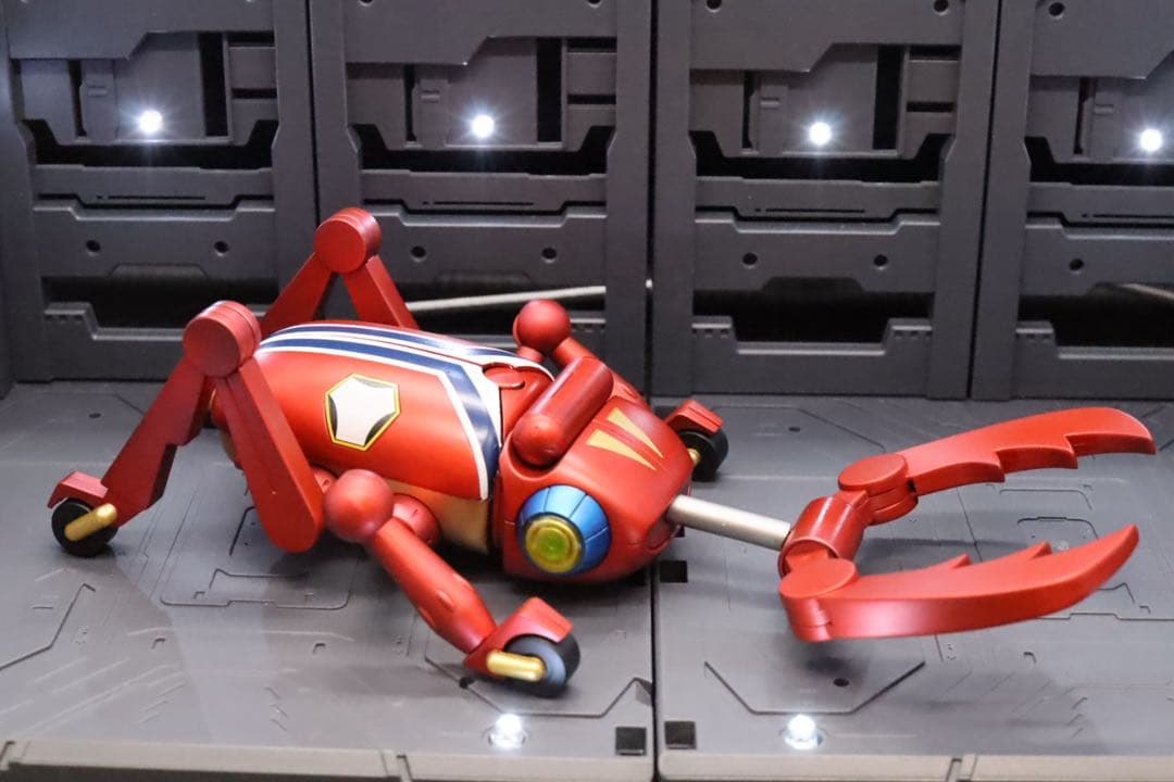 タイムボカンメカ3機＆ミニメカ＆タイムガイコッツ【全塗装・完成品】