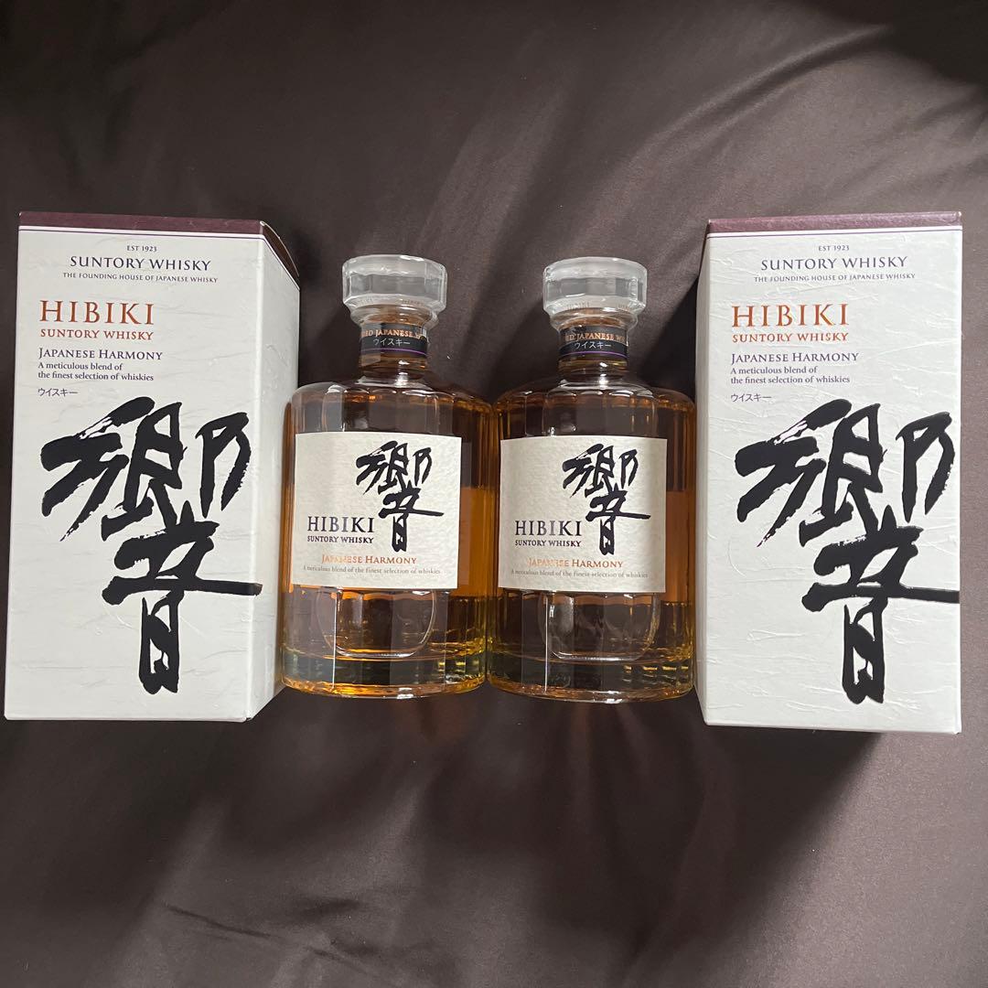 響ウイスキー2本セット箱付き