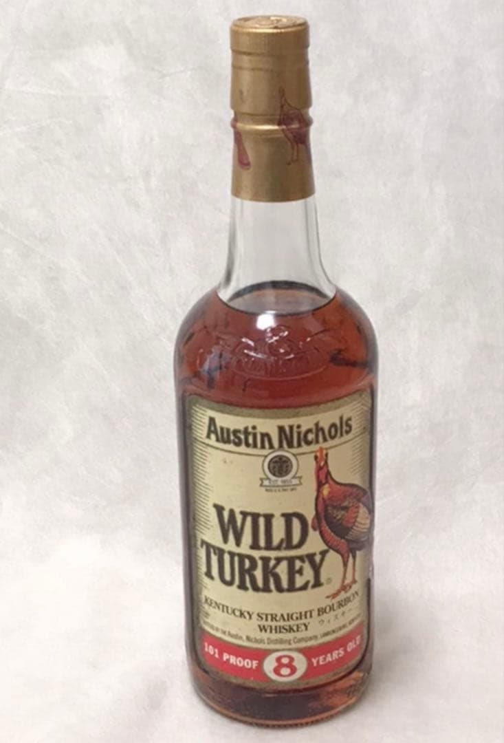 WILDTURKEYワイルドターキー8年オースチンニコルス旧ラベルギフト