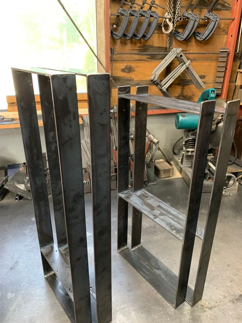 kai08オーダー制作 鉄脚 シェルフ アイアンレッグ TVボード 什器