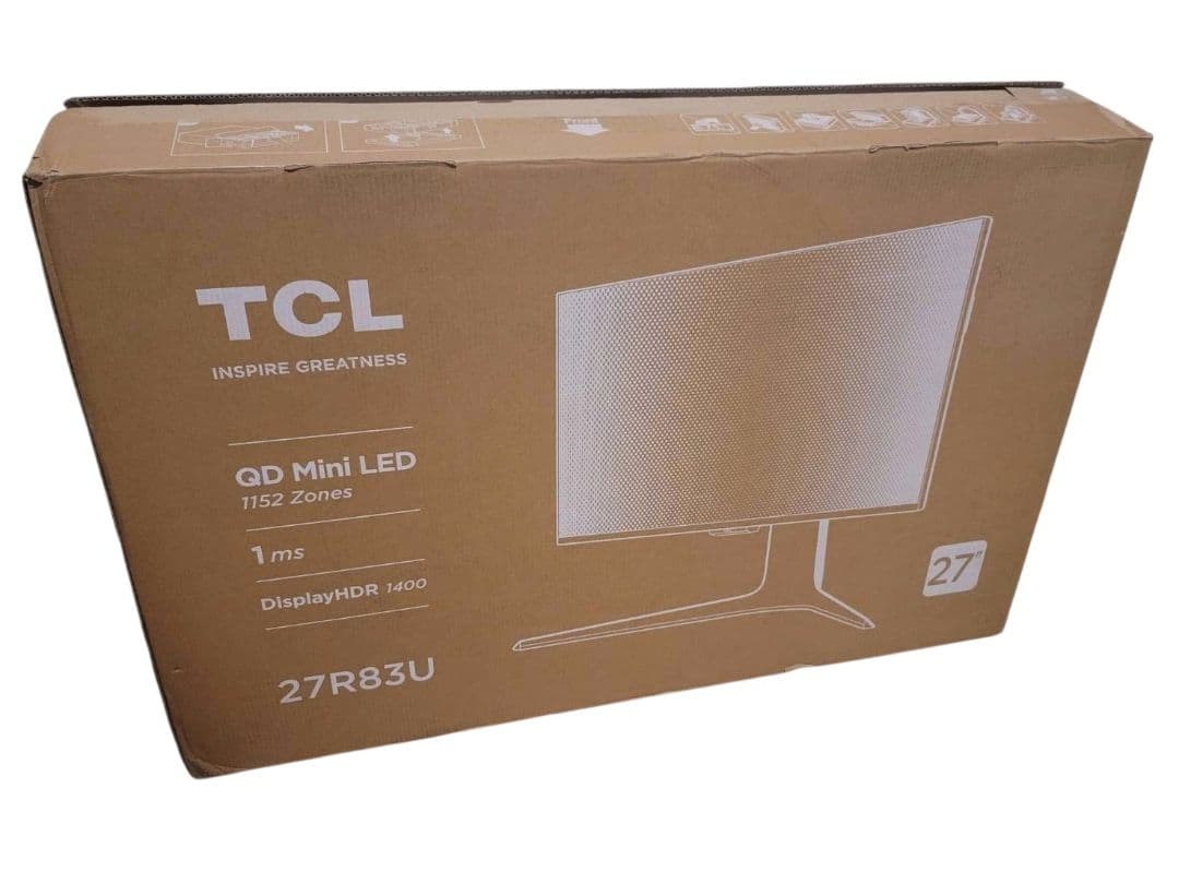 TCL 27R83U 27インチ 4K Mini LED モニター Amazon.co.jp: TCL 量子ドットMini LED モニター 27インチ 27R83U 4K