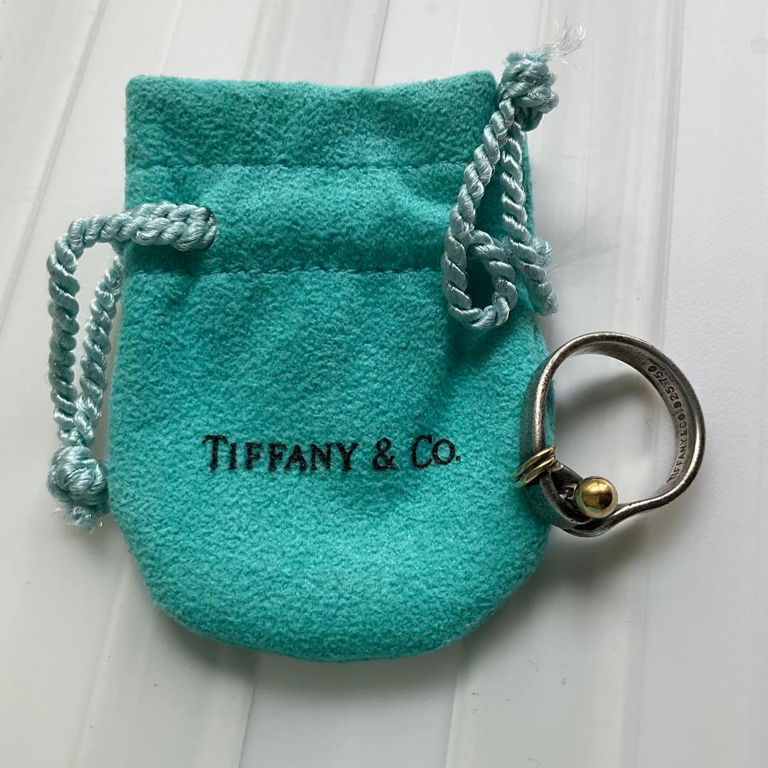 Tiffany & Co. シルバー　ゴールド　リング　ティファニー