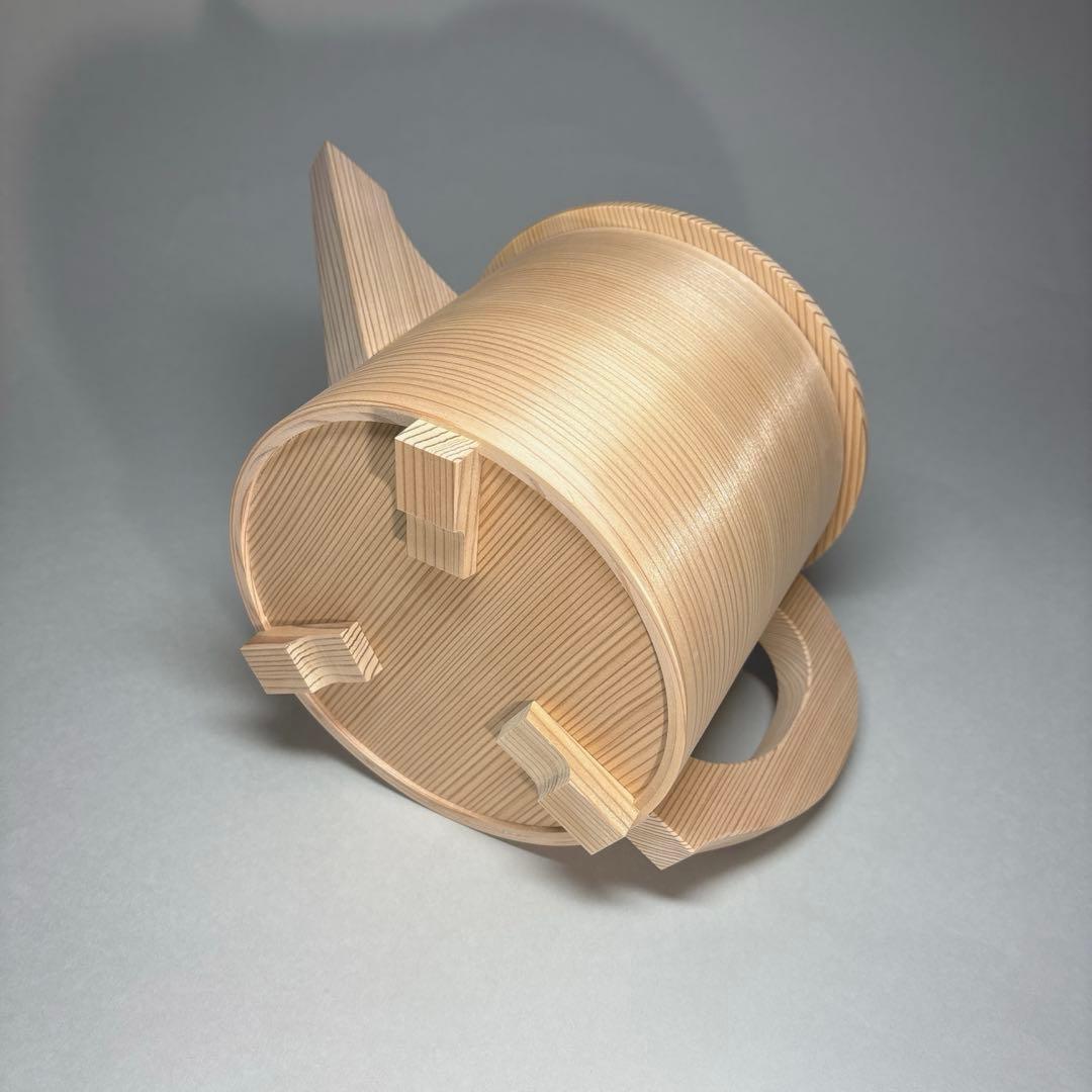 新品)杉木地 曲水次(紙箱入) 【楽天市場】茶道具 建水 曲の通販