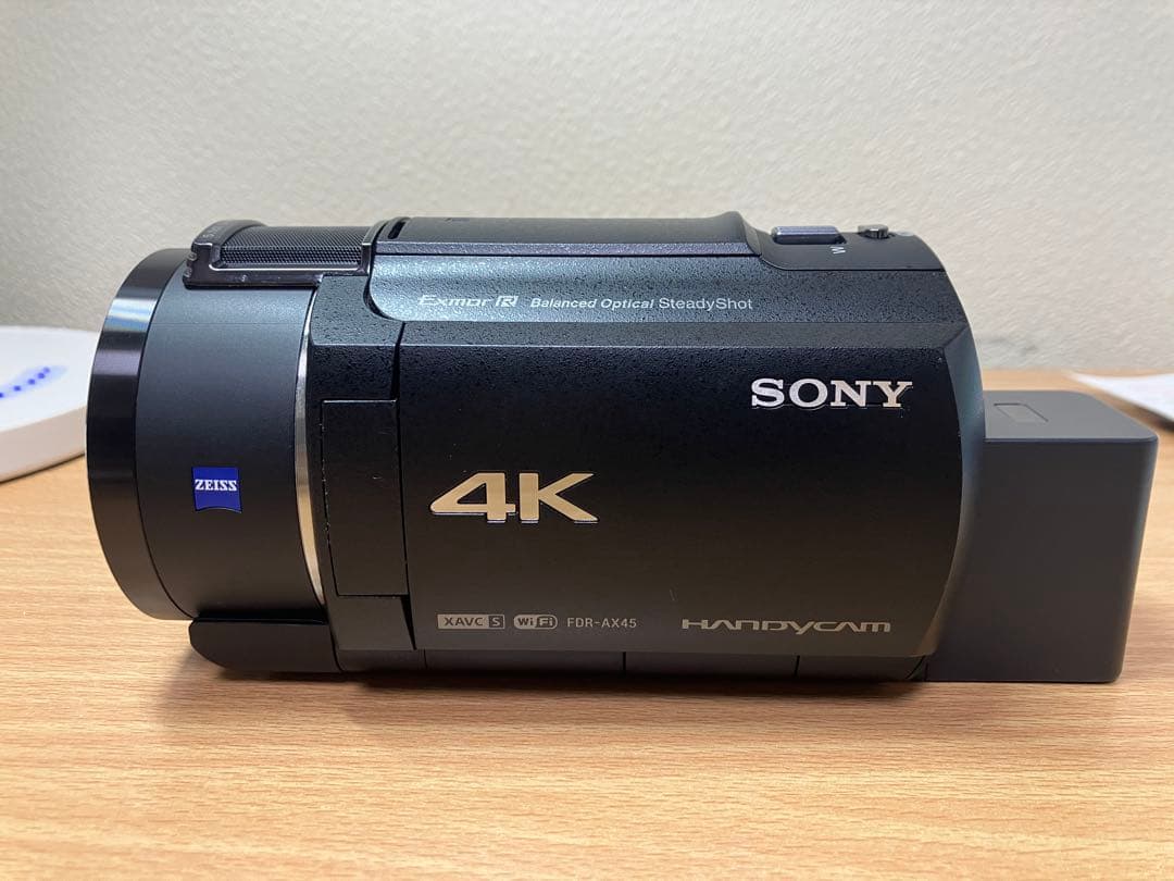 保証付美品・防湿庫保管・保護シール・大手量販店購入SONY FDR-AX45A