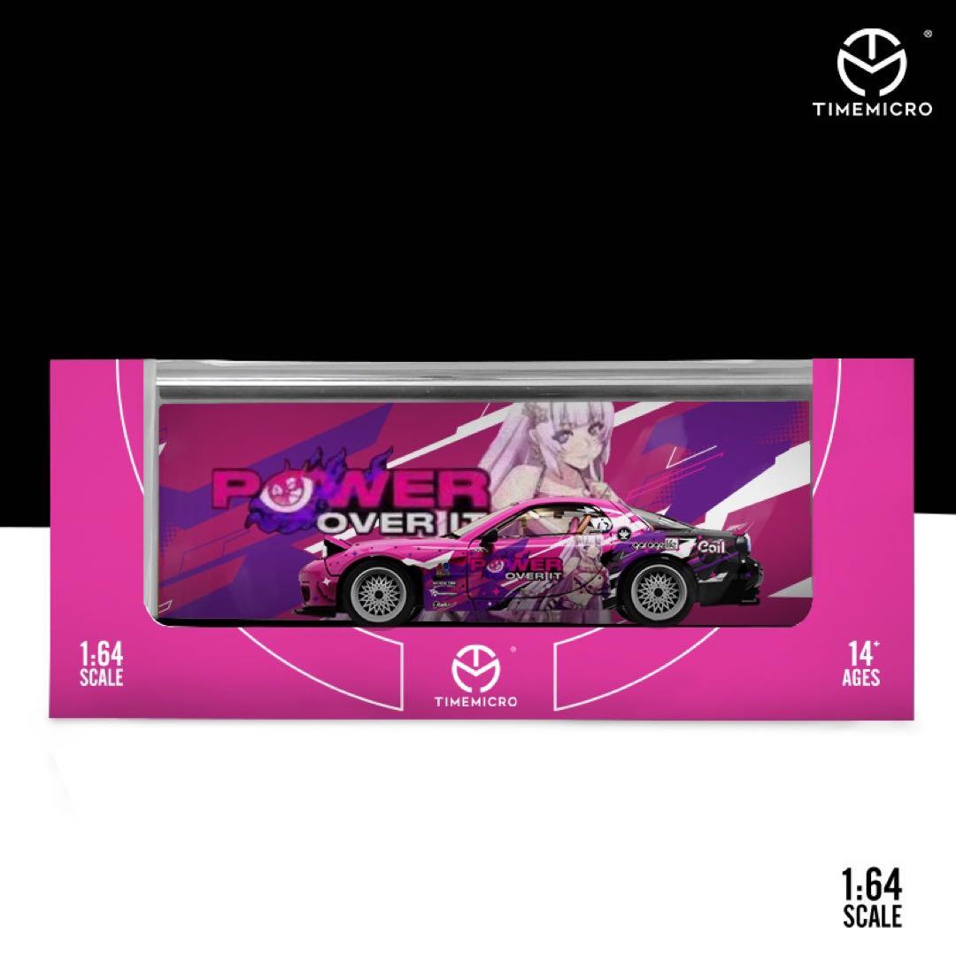 TIME Micro 1/64 マツダ RX7 FD ロケットバニー 痛車