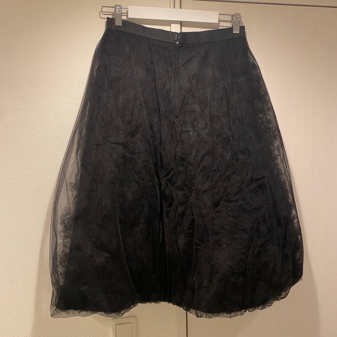 noir kei ninomiya チュール スカート　コムデギャルソン